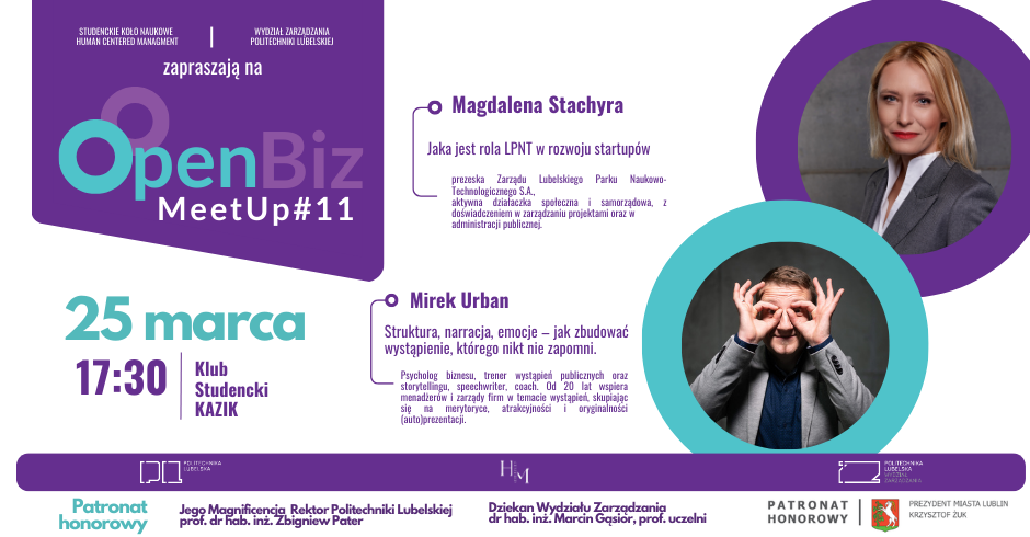 OpenBiz MeetUp #11, 25 marca 2026 r.