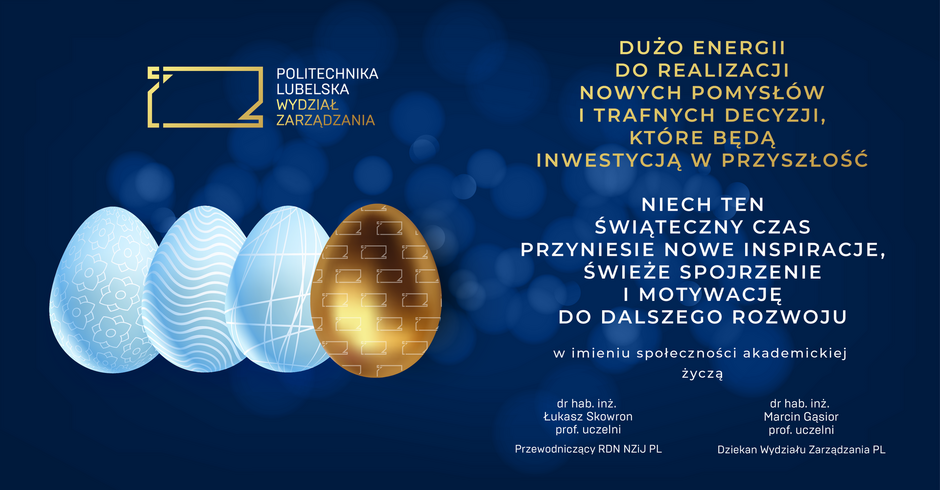 Wesołych Świąt Wielkanocnych!