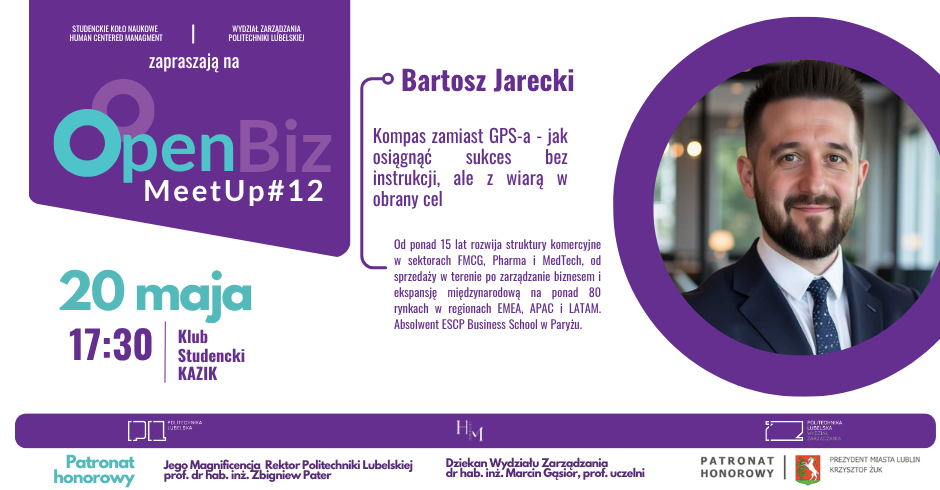OpenBiz MeetUp #12 - 20 maja 2026 r.