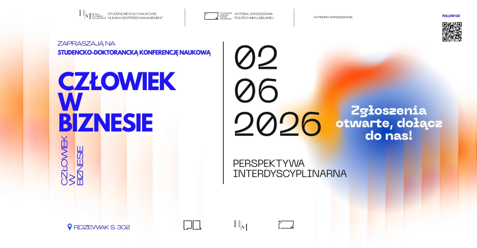 III Ogólnopolska Studencko-Doktorancka Konferencja Naukowa „Człowiek w biznesie. Perspektywa interdyscyplinarna”, 2 czerwca 2026 r.