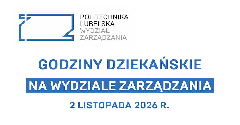 Godziny dziekańskie na Wydziale Zarządzania, 2 listopada 2026 r.